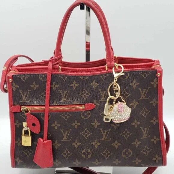 100% Auth Louis Vuitton Lock & Key with unbranded Bagcharm, Keycharm, Keychain - Picture 8 of 8